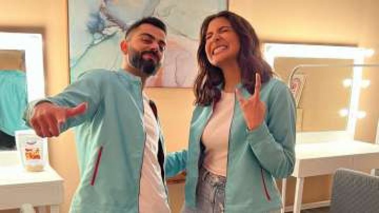 Virushka seen twinning: Anushka said – Always wanted to start a band with a cute boy