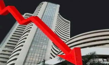 Indian Stock Market Opened With Heavy Fall Due To Global Cues
