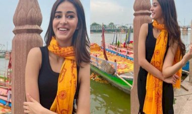 Ananya Pandey Reached Mathura Amid 'Liger' Flop, Told Fans - 'Radhe-Radhe'