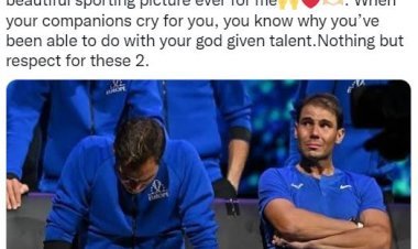 Virat got emotional seeing Federer and Nadal crying