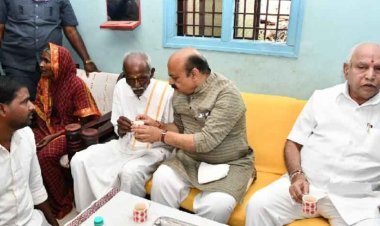 Congress attack on CM Bommai: Said- Dalit family was instructed by officials to give only branded tea to CM