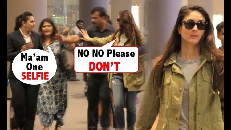 Misbehaviour with Kareena Kapoor at the airport