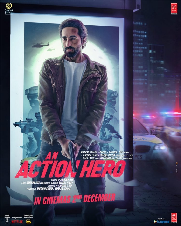 Ayushmann Khurrana's first look from 'An Action Hero' is out