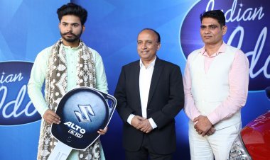 Maruti Suzuki India gifts Indian Idol - Season 13 contestant Navdeep Wadali a Maruti Suzuki Alto K10