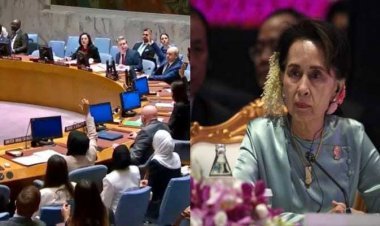 First proposal related to Myanmar presented in UNSC: Demand to release Aung San Suu Kyi
