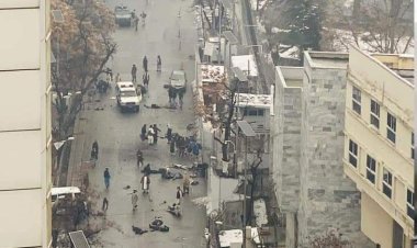 Explosion outside Afghan Foreign Ministry: China-Taliban meeting was going on inside