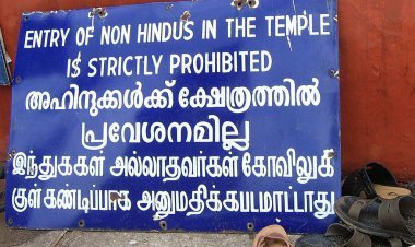 Entry of non-Hindus prohibited in Kerala temple
