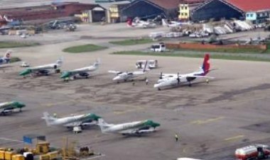 Flights resumed at Kathmandu airport after 2 hours