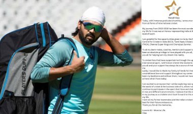 Murali Vijay Retires From International Cricket: Thanks To BCCI And CSK