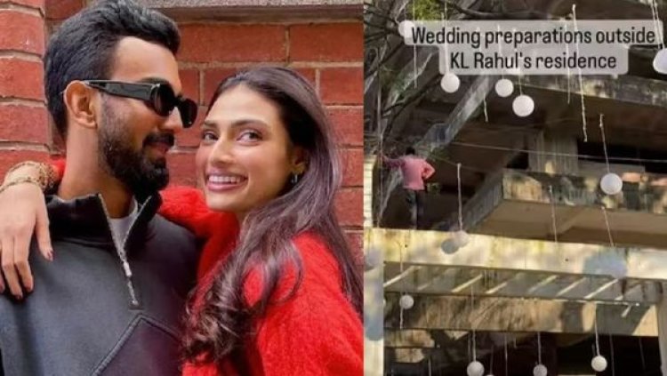 Preparations for KL Rahul-Athiya's wedding started