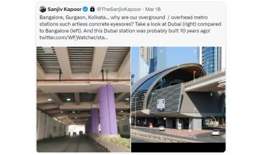 Sanjeev Kapoor trolled on comparison of India-Dubai metro stations