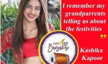 Actress Kashika Kapoor reminisces about her childhood memories of celebrating Baisakhi