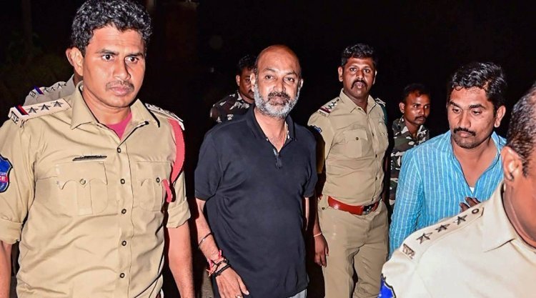 Telangana BJP President Bandi Sanjay Kumar got bail: Court said - will not threaten witnesses and will not leave the country