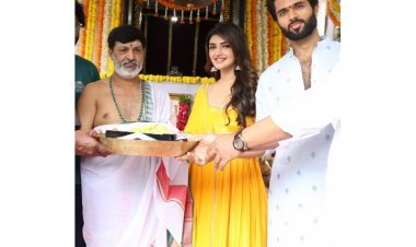 Vijay Deverakonda's 'VD12' officially launched with a pooja ceremony