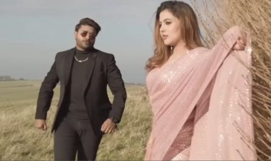 Pradeep Pandey's film Khiladi's new song 'Gale Nu Jagle Hola' released, romantic chemistry seen with Shahar Afsha