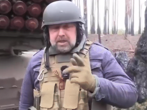 Journalist fired a missile on behalf of Russia in the war