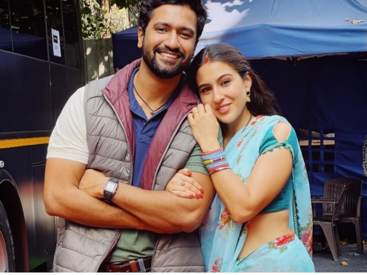 Vicky Kaushal praised Sara Ali Khan's work in the conference