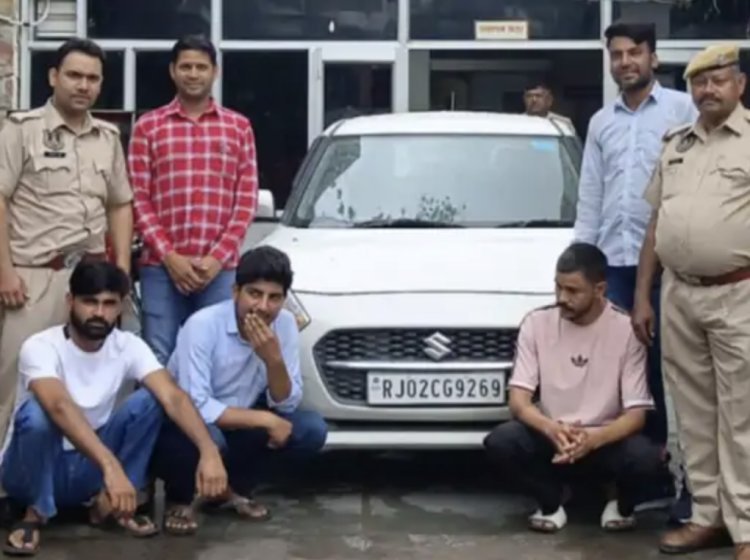 Kidnap of a young man in film style in Jaipur: Car stopped on the beach road