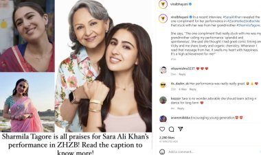 Sharmila Tagore gave such a reaction to Sara Ali Khan's performance in ZHZB, said this on comic timing