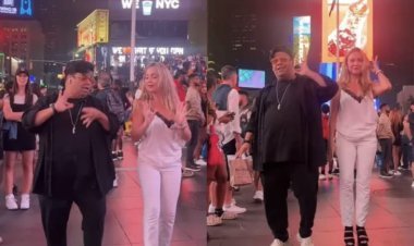 Kiku Sharda also became a fan of Alia and Ranveer, danced to the song What Jhumka on the streets of America