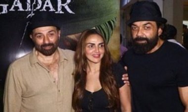 Esha Deol reached the seventh heaven on the success of Sunny Deol's 'Gadar 2', said- 'Brother had worked very hard'
