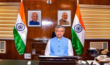 Signing of MoU between Airbus and Gati Shakti University, Railway Minister Ashwini Vaishnav was also present