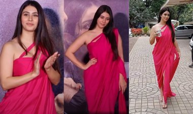 Warina Hussain Steals the Show with Self-Designed Outfit at Yaariyan 2 Trailer Launch
