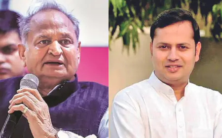 CM Gehlot’s Son Summoned, State Party Chief Assisted By ED Action Against Rajasthan Congress Leaders