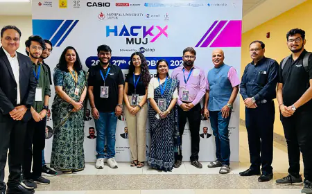 International HackX Hackathon Concludes at Manipal University, Youth Innovates Through Coding