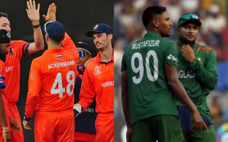 BAN vs NED: Record of minimum audience made in Eden! Less than 15 thousand fans came