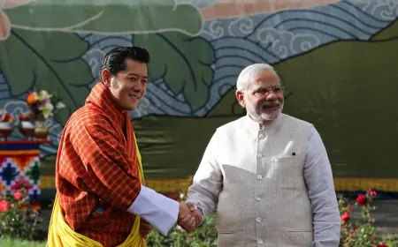 Bhutan King Wangchuck will visit India, there will be discussion on furthering the bilateral partnership between 2 countries