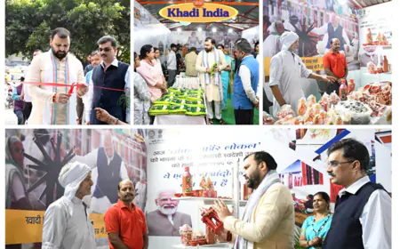 KVIC Chairman Launches 'Diwali Utsav' with a 'Vocal for Local' Theme