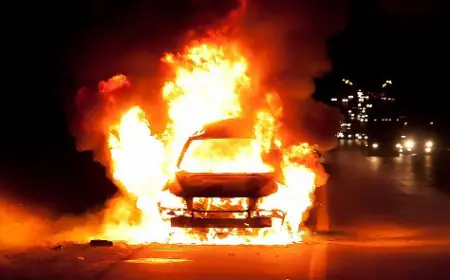 Could your car also become a burning car during fireworks? Just have to do this simple thing to keep it safe