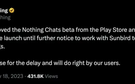 Nothing Chats removed from the Google Play Store, know the reason for this decision of the company