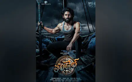 Naga Chaitanya Unveils Riveting First Look from 'Thandel' on Eve of Birthday Celebration