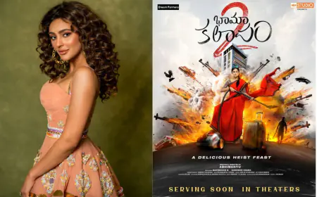 Seerat Kapoor Takes Audiences on a Thrilling Ride in Bhamakalapam 2: A Departure from the Ordinary