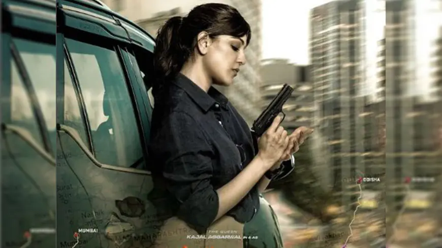 Kajal Aggarwal Unveils Intriguing 'Satyabhama' Poster and Teaser Release Date