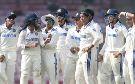 IND vs ENG Women Test: India scored 428 runs in the first innings, Shubha, Jemima, Bhatia and Deepti scored half-centuries