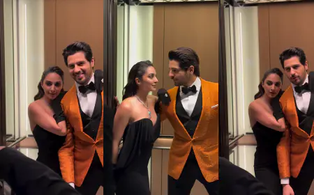 Kiara Advani & Sidharth Malhotra Dazzle at Dubai Event with Global Stars