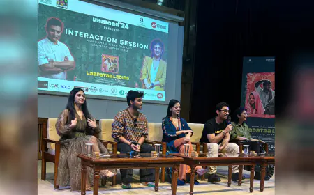 Aamir Khan, Kiran Rao, and the cast of 'Laapata Ladies' interact with IIM Bangalore students