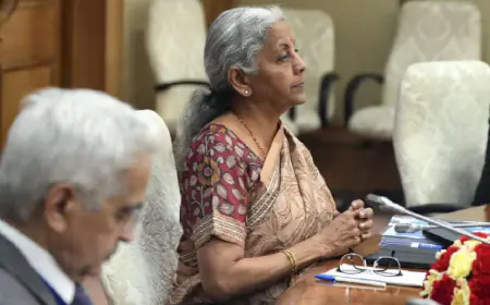 Financial regulator Nirmala Sitharaman issued strict instructions to stop the distribution of unauthorised loans through online apps