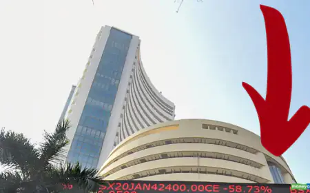 Sensex Opening Bell: Weak start in the stock market; Sensex falls 100 points, Nifty slips below 22500