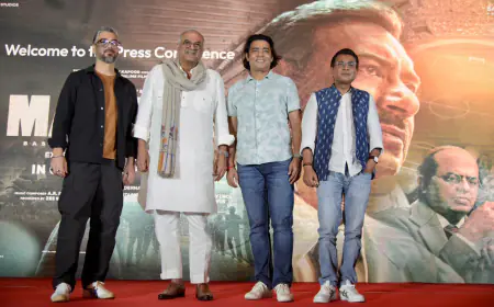 Maidaan Team Pays Homage to   Syed Abdul Rahim And The Football Legends Before Film Release!