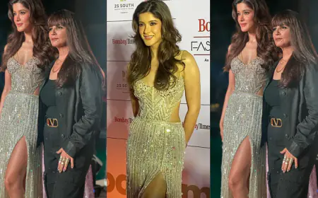 Shanaya Kapoor Dazzles as Showstopper for Neeta Lulla's 'Nisshk' Debut