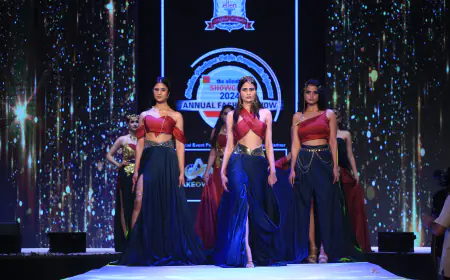 The Ellenites Showcase fashion runway was filled with top designer trends created by students