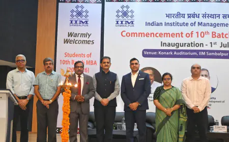 IIM Sambalpur Commences 10th Batch of Flagship MBA Programme with Three Times More Females Than Males