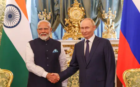 PM Narendra Modi's Visit to Russia: He Received Russia's Highest Civilian Award