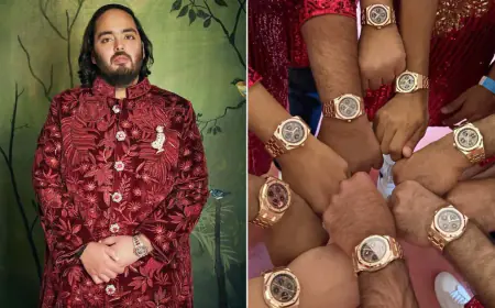 Anant Ambani gifted watches worth 2 crores to the groomsmen at the wedding, know what is special about them