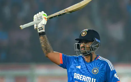 Suryakumar Yadav named India T20I Captain, Shubman Gill named Indian vice-captain