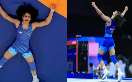Vinesh Phogat created history, got India the fourth medal in Paris Olympics